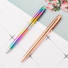 High grade metal pen quality rotating ballpoint pen school writing off_1